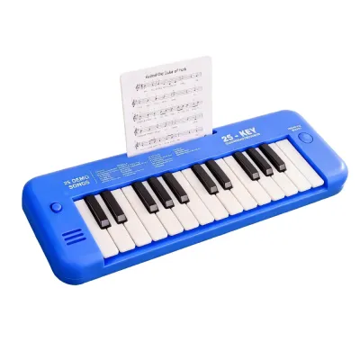 【WERSLNG】Piano keyboard toy เปียโนอิเล็กทรอนิกส์ 25 คีย์ ของเล่นเด็ก พร้อมเพลง 25 เพลง เด็กชาย ผู้หญิงของขวัญเด