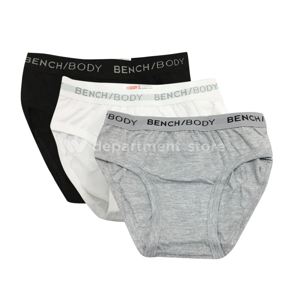 BENCH 100% Authentic Mens Hipster Brief TUB0311B 3pcs