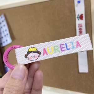 bp - Gantungan Tas Anak / Custom nama anak / Custom Bag Tag Anak / Luggage Tag / Souvenir Ultah Anak / Name Tag / Gantungan Kunci