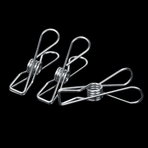 10PCS Stainless Steel Clips Clothes Pegs Household Clothespin Clips Washing Hang Pins Metal Wire Clamp Home Storage Tool