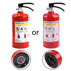 for Creative Fire Extinguisher Piggy Bank Money Saving Plastic Saving Box K