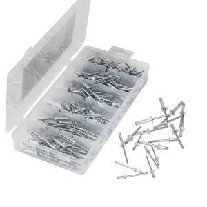 150 Pcs Blind Rivets Assortment Kit Tools Home Improvement Hand Rivet Nut Gun Set Hand Tools Heavy Duty Riveter SetHand Riveter and Rivet
