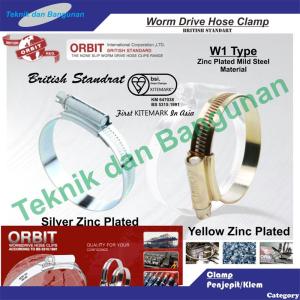 1.3/8" Hose Clamp/Klem Selang Orbit (25mm ~ 35mm)