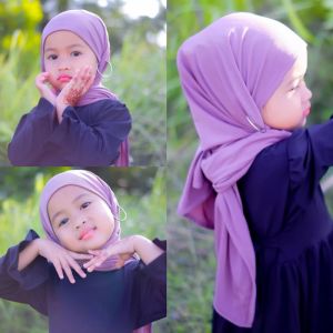 Syamsiar - Jilbab / Hijab Pashmina Anak Instan - Kerudung Bayi Viral Tiktok