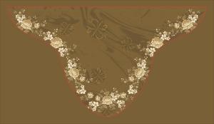 Jilbab Instan Bergo hamidah Sublim Printing Motif Arensa Pad Jersey Barbara