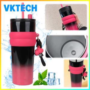 700ml Gradient Color Stainless Steel Water Bottle with Insulation for Sports and Outdoor Adventures