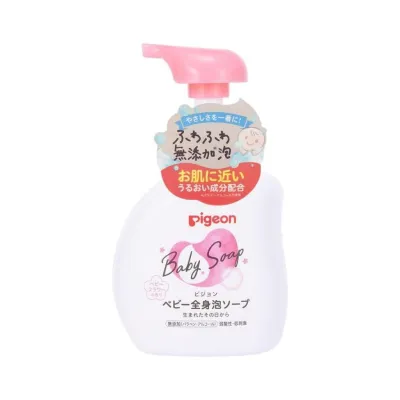 Pigeon Japan Baby Body Foam Soap 500ml / 400ml Refill (3 Types)