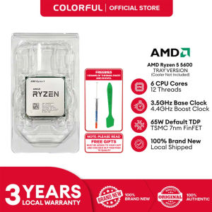 AMD Ryzen 7 5700X/5600X/5600 Boxed Desktop Processor (w/o AMD Stock CPU Cooler) COD