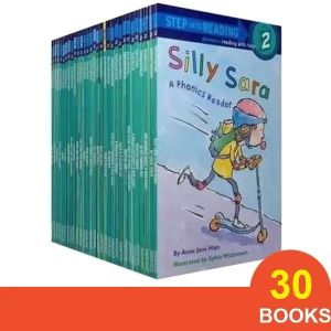 【SG Stock】Step into Reading Level 2 30 Books Set Phonics English Early Readers for Kids