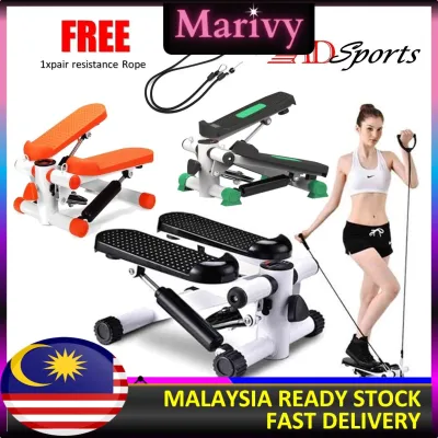 Mini stepper with LCD counter and Resistance hydraulic buffer burning fat as jogging exercise Slimming Leg Lose Weight Fitness Exercise Machine