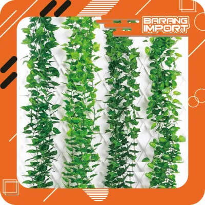 R352 Daun Rambat IVY Lotus Anggur Imitasi Artificial Plastik Juntai Gantung Rumput Dekorasi