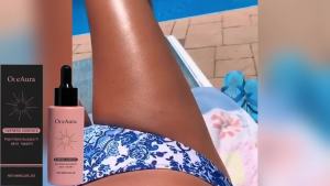 🥰 Sweet Deal OceAura  Darkness Correcting Skincare Essence   Sunscreen Wheat Color Bronze Moisturizing Hydrating Darkening Care Essence