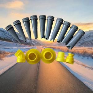 BJ🔩🔧🔗 15 cái caulk Finisher caulking vòi phun lời khuyên kit thay thế với kết nối cơ sở cho phòng tắm cửa kính hình chữ V dán vòi phun