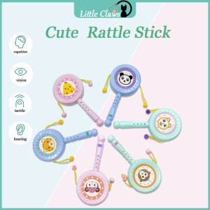 【SG】Cute Cartoon Soothing Baby rattle-drum /Newborn Baby Hand Rattle Early Educationa