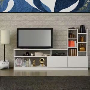 Tủ TV đứng Tủ lưu trữ tủ trưng bày gỗ cho đồ nội thất phòng khách 2X Decor - 2X204