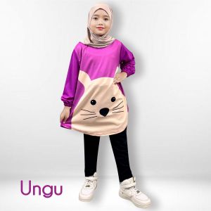 CF Kids Setelan Anak Perempuan Cool Animal