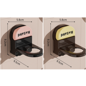 Wall Mounted Shelf Easy and Convenient Installation Storage Bracket No-punch Adjustable Clips