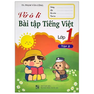 Fahasa - Vở Ô Li Bài Tập Tiếng Việt 1 - Tập 2