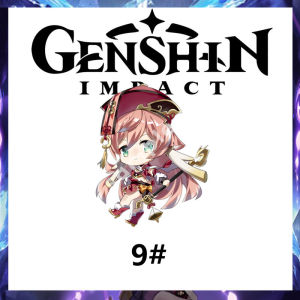 HZ Genshin Impact Badge Anime Metal Brooch DIY Bag Pendant Pin Kazuha Hutao Tartaglia Badges Gifts ZH