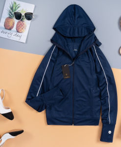 Áo Chống Nắng Hộp 2 Lớp Phối Kẻ Tay Áo Khoác Chống Nắng Nữ - LCXAN23
