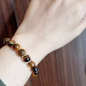 Gelang Batu Alam Tiger Eyes: Gelang Handmade & Desain Etnik