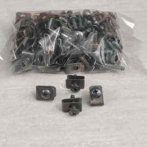 (PAKET 50 PCS ) Baut+Klip Beat Vario Spacy M4x16
