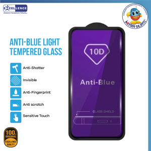 EXCELLENCE Tempered Glass Antiblue Anti Radiasi Layar Untuk HP Iphone