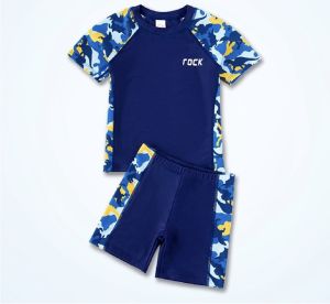 HOÀN TIỀN 15% - Đồ bơi cho bé trai quần rời Rock họa tiết 2 bên size đại cho bé tới 50kg