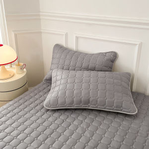 SUNLIGHT HOME Vỏ gối sợi đậu nành Vỏ gối màu trơn Vỏ gối dày Vỏ gối thoáng khí