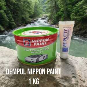 Dempul Nippon paint Autolux 66 PE Putty 1 kg Dempul Mobil Dempul Besi Dempul Autolux 66 PE 1kg