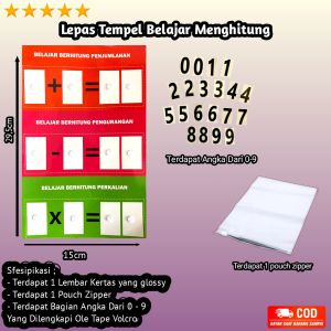 Mainan Lepas Tempel - Busy Page Body / Montessori Toys / Mainan Edukasi Anak / K P