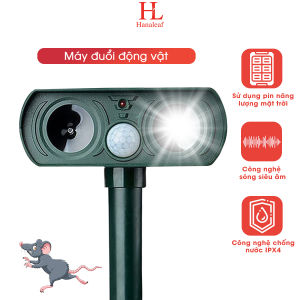 Máy đuổi chuột sóng siêu âm AMB A1 Hanaleaf hiệu con cú mèo chuyên đuổi chuột đuổi chó đuổi chim