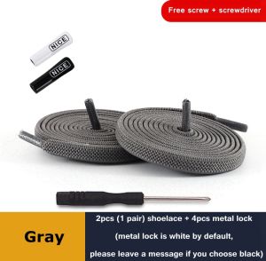 24 Colors Flat Shoelaces Elastic No Tie Shoe Laces For Sneakers Suitable For All Shoes Accessories Lazy Shoe Lace Metal button