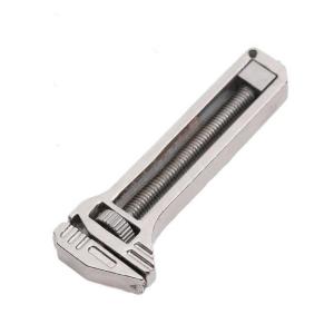 Aluminum Alloys Multipurpose Keychain Pocket Repair Tool Combines Wrench Nail Puller Bottle Opener Calipers Functions