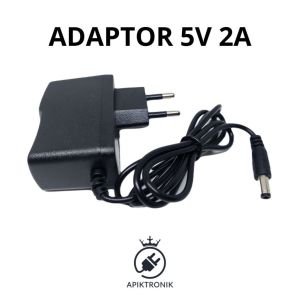 ADAPTOR DC 5 VOLT 2 AMPERE POWER SUPPLY 5V DC ADAPTOR 5V 2A