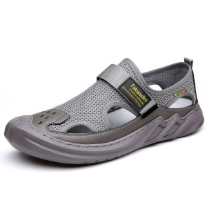 Summer Sandals With Mesh Upper Breathable Soft Sole Stylish And Trendy Outdoor Sports Casual Beach Mesh Shoes