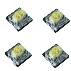 Keyboards Switches Low Profile Quiet Linear Action 4pcs For Standard Mechanical Keyboards Office Gaming