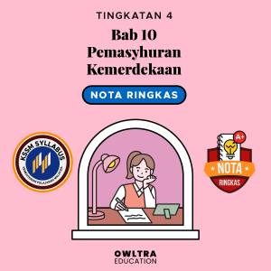 Nota Sejarah SPM Tingkatan 4 Nota A+ Grafik Berwarna-warni Terbaik dari Owltra Edu