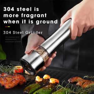 Lavie 304 Stainless steel pepper grinder manual pepper sea salt sesame home grinding black pepper powder grinding bottle