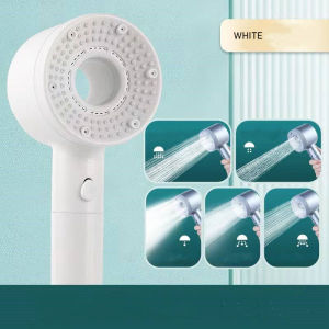 ACTIVEONE 5 Mode High Pressure Shower Head Bathroom Water Heater With Water Heater Turbine - Fulfilled By ACTIVEONE