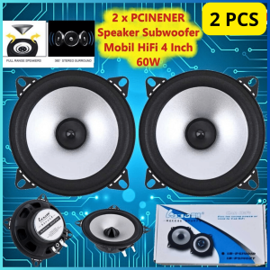 COD LaBo Speaker Pintu Mobil 6 Inch Super Full Bass Komplit Aktif Bluetooth Subwoofer HiFi 4 Inch 60W 2 PCS - LB-PS1401D