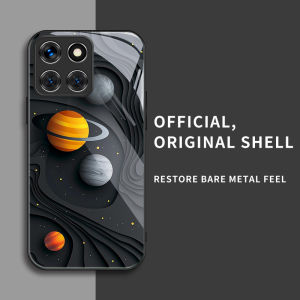 สำหรับ Huawei Honor X6B เคสศัพท์ป้องกันการตก ดาวเคราะห์สุดเก๋ บุคลิกภาพทันสมัย