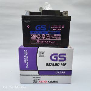 GS AKI KERING MOTOR BEAT/VARIO 110 GS  MF GTZ5S 5ah