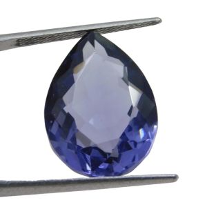 Natural Tanzania Blue Color Tanzanite 17.0 Cts. Pear Cut Eye Clean Loose Gemstone