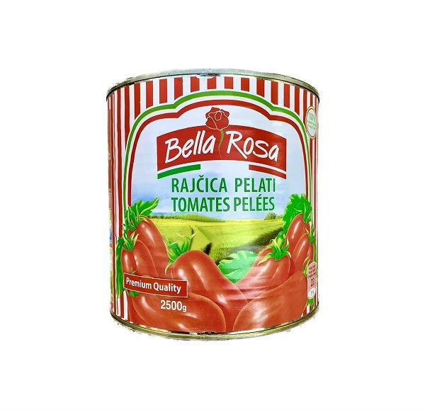 Cà chua nguyên trái Rosa Bella - Rosa Bella whole peel tomato 2,5kg