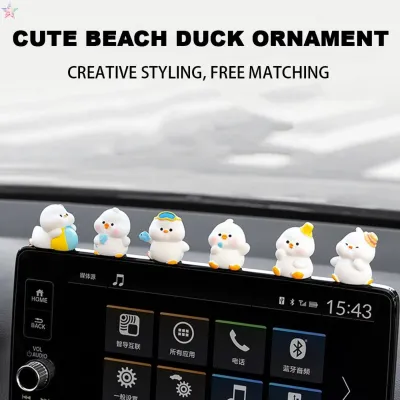 Whimsical Car Decorations Unique Dashboard Ornaments Kawaii Car Decorations Adorable Console Decorations Creative Car Interior Decor Funny Car Styling Items Cute Bunny Car Accessories