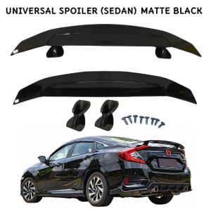 CPA Car Universal  SEDAN Spoiler Matte Black High Quality (8109)