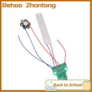 Behoo Đôi dẫn ánh sáng Hội Đồng Quản trị với công tắc điều khiển DC 3.7-5V Đèn pin ánh sáng ban đêm đèn bàn tự làm phụ kiện