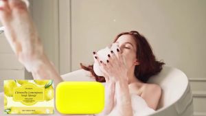 Citronella & Lemon Soap    Moisturizing Face & Body Cleanser for Supple Skin    Natural Fragrance Gentle Cleansing Year-Round Use