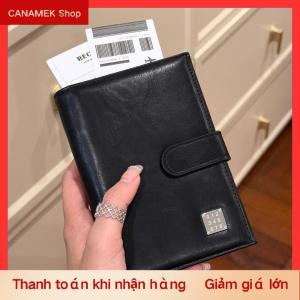 CS Hộ Chiếu Du Lịch ví phụ nữ người đàn ông chủ thẻ RFID chặn thẻ tín dụng ID túi máy bay giữ vé đa chức năng Ví